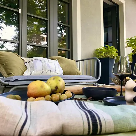 Landlust - Mit Gartenterasse Casa de Férias